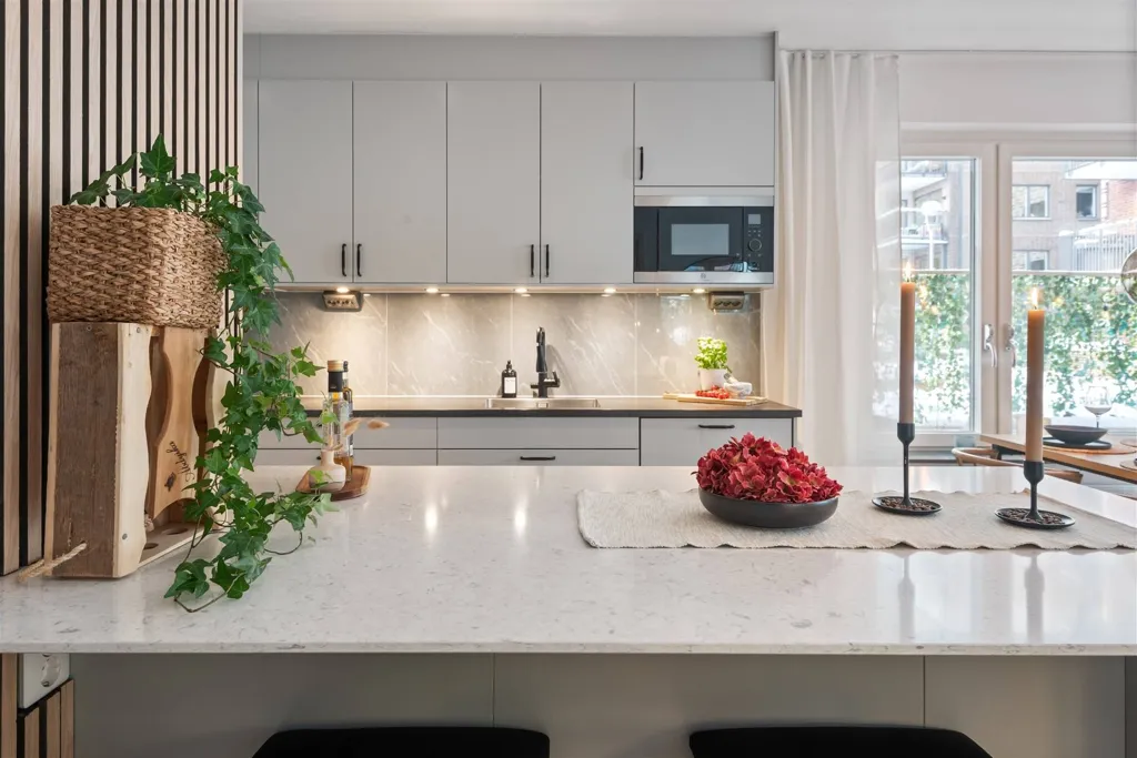 Cucina - Architectural Apartment with Waterfront in Tollare Kaj
