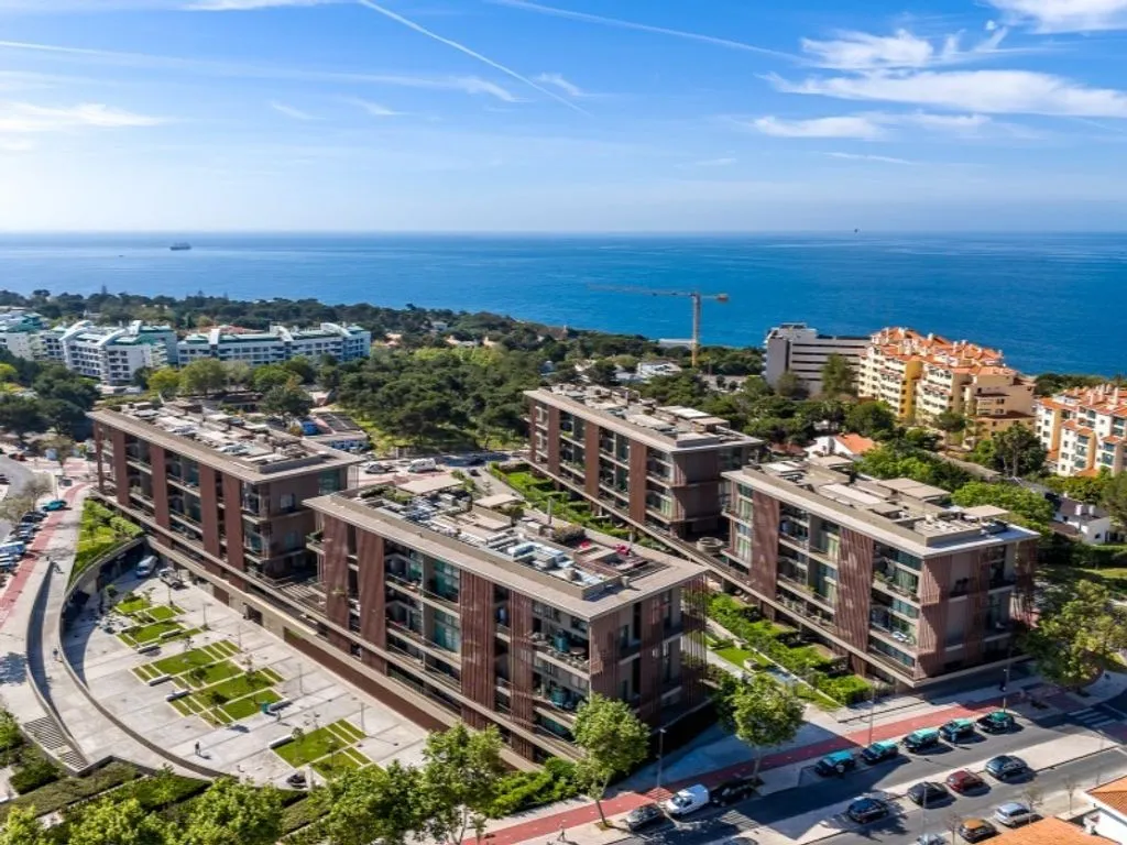 Vue aérienne - Luxury Penthouse with Ocean View in Cascais
