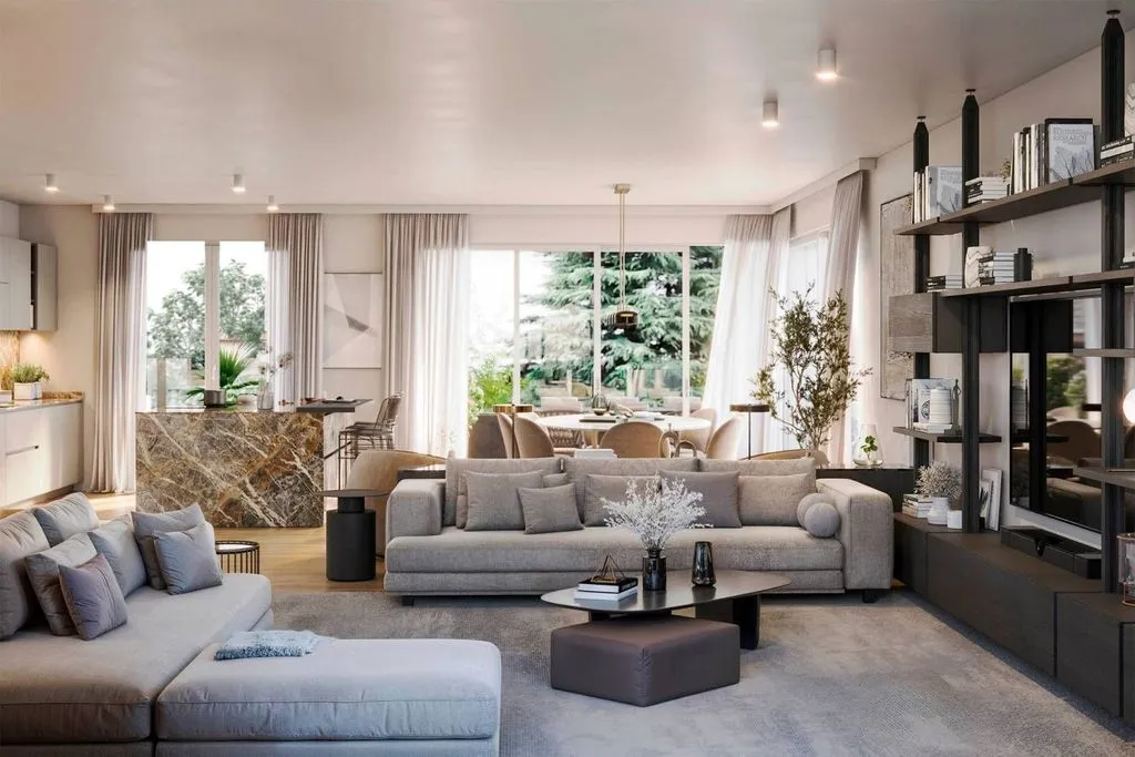 Séjour - Luxury Penthouse with 360° View in Monza
