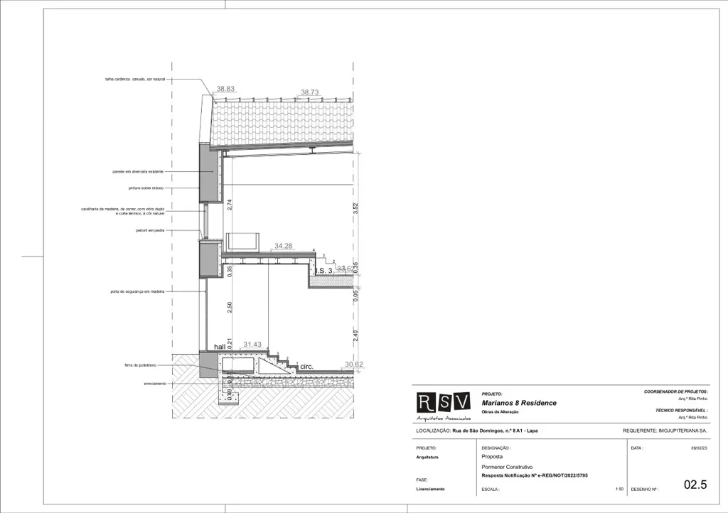 Plaan - Approved Projected House in Lapa, Lisbon