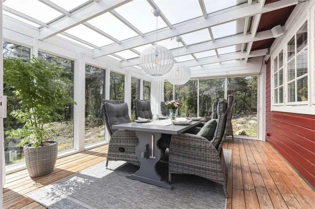 Terrasse - Cottage with Sea Access in Gräsö, Norrboda