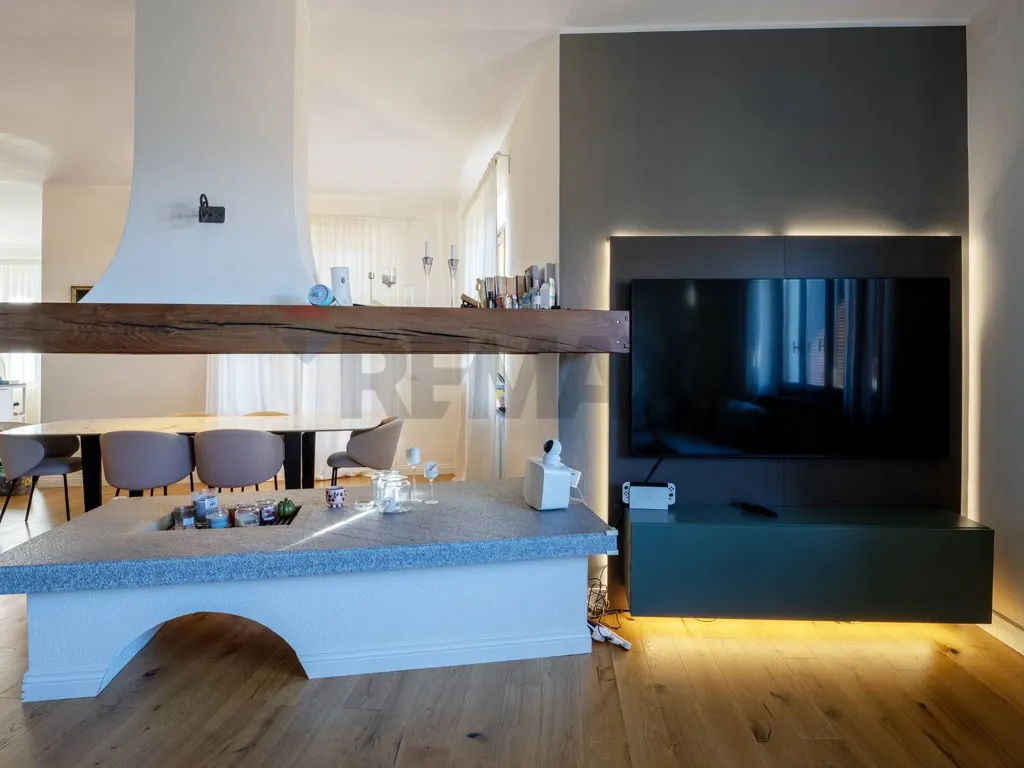 Séjour - Modern Penthouse with Lake View in Verbania
