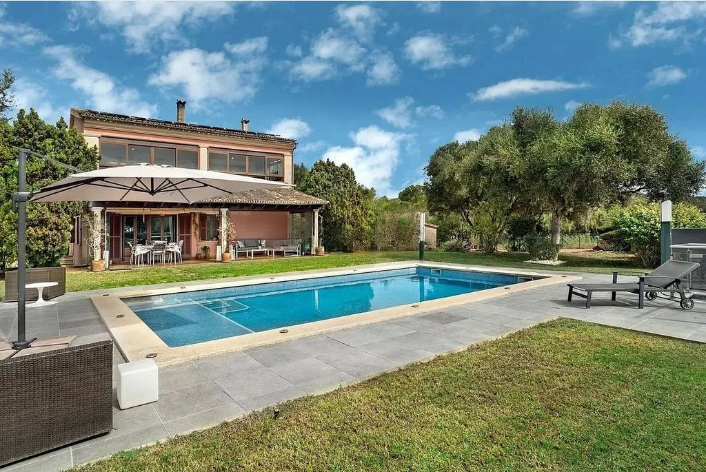 Piscina - Casa independiente con piscina en Puntiró, Palma
