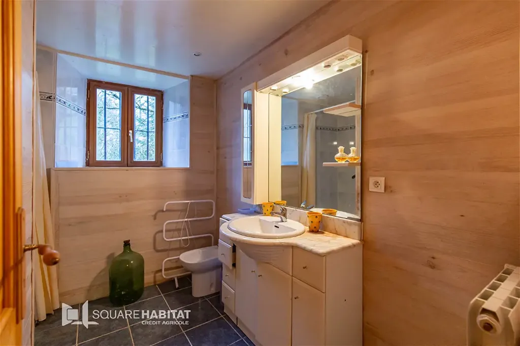 Salles de bain - Grange Aménagée avec Vue Sud à Bagnères de Bigorre