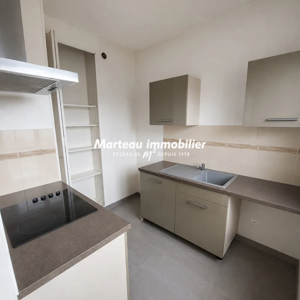 Köök - Renovated Flat in Le Mans Centre