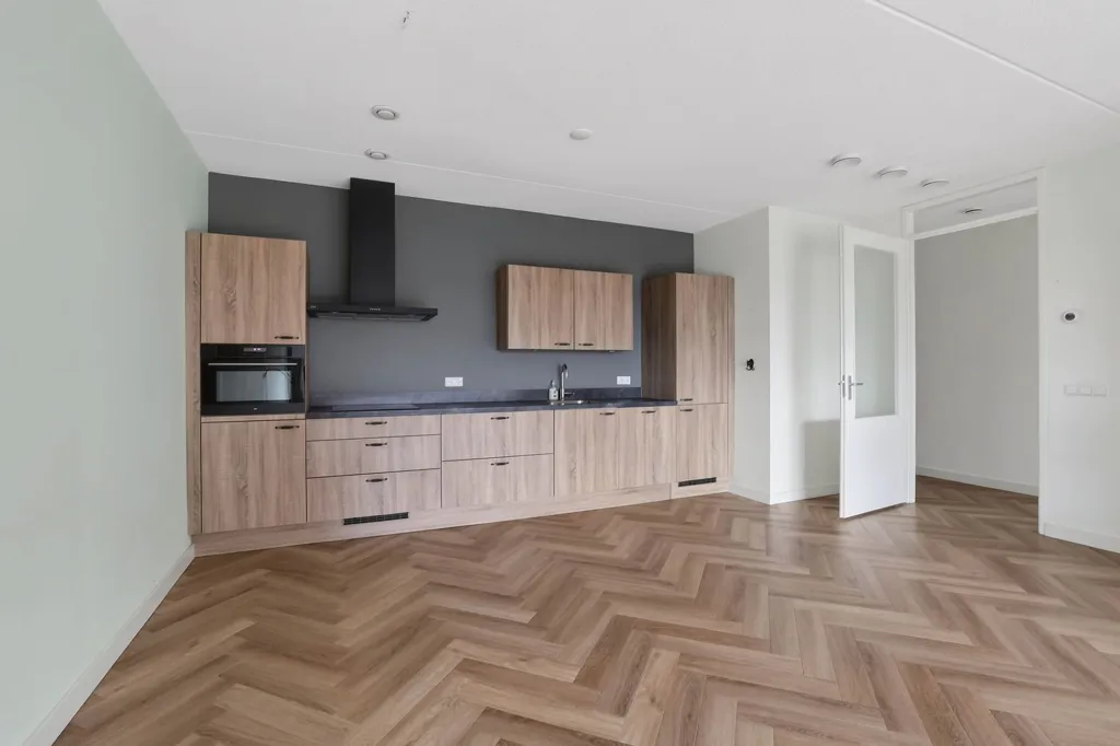 Cuisine - Modern Apartment with Balcony in Zevenhuizen