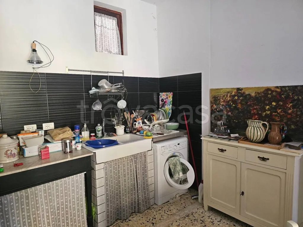 Cuisine - Panoramic Apartment with Garden in Lisciano Niccone