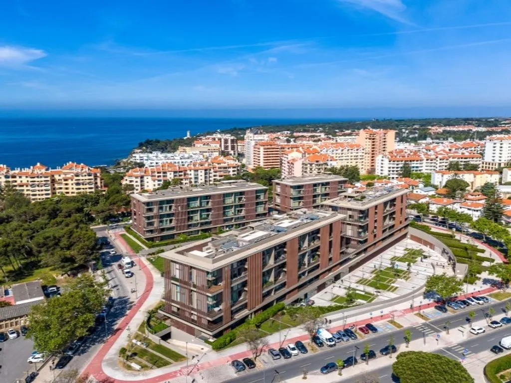 Vue aérienne - Luxury Penthouse with Ocean View in Cascais
