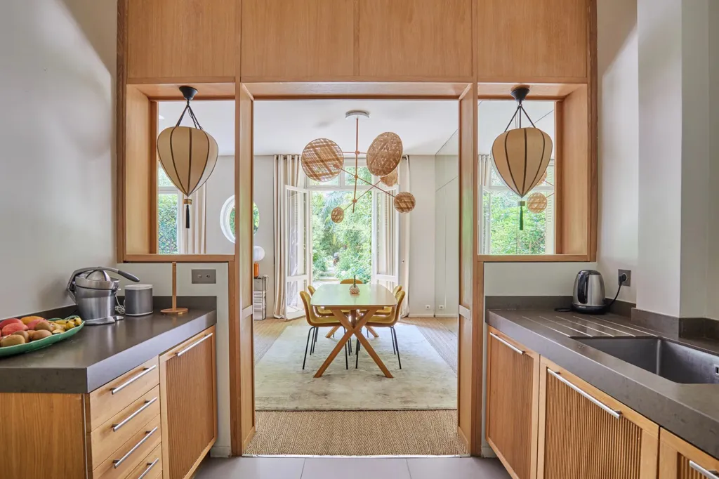 Cuisine - Appartement avec Jardin au 16ème Arrondissement de Paris