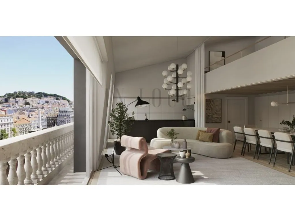 Elutuba - Luxury Loft with Balcony in Lisbon