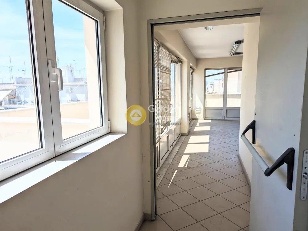 Balcony - Corner Office Building with Terrace in Plaka Square