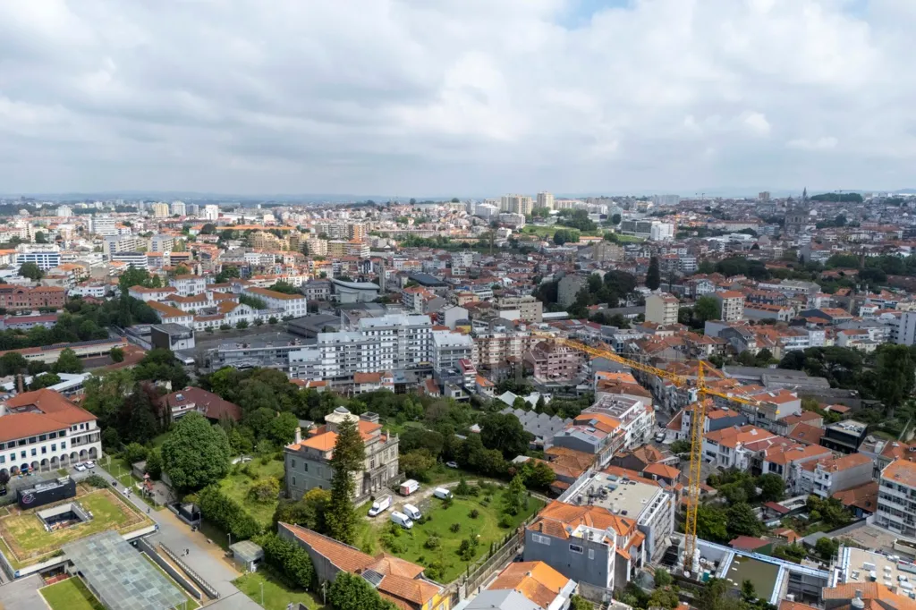 Vue aérienne - Apartment with Garden in Porto Centre