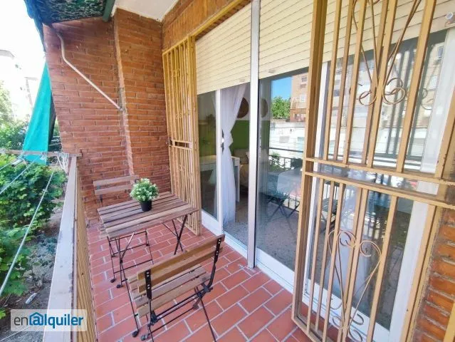 Balcony - Apartment with Terrace in Granada