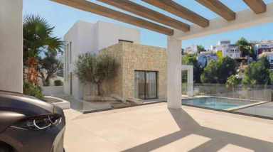 Pool - Luxury Villa with Sea View in Pedreguer