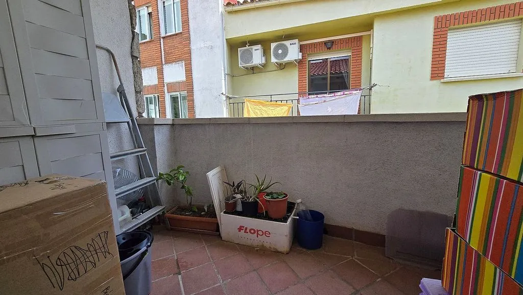 Balcony - Apartment with Pool and Terrace in Mijares