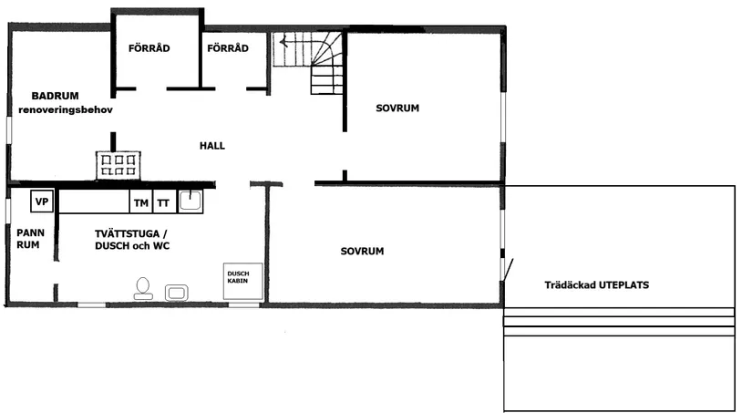 Plan - Development Opportunity with Golf Club Proximity in Åkersberga