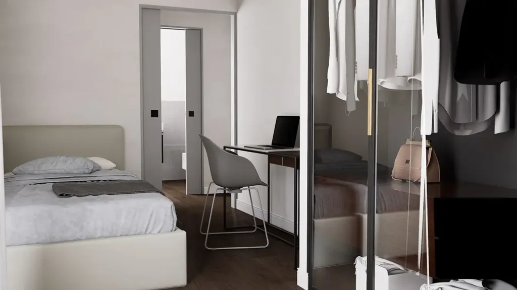 Chambres - Quadrifamiliare Villa with Private Garden in Mariano Comense