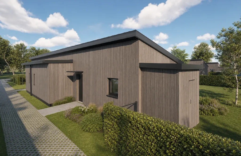 Contemporary Ecohouses in Bletterans