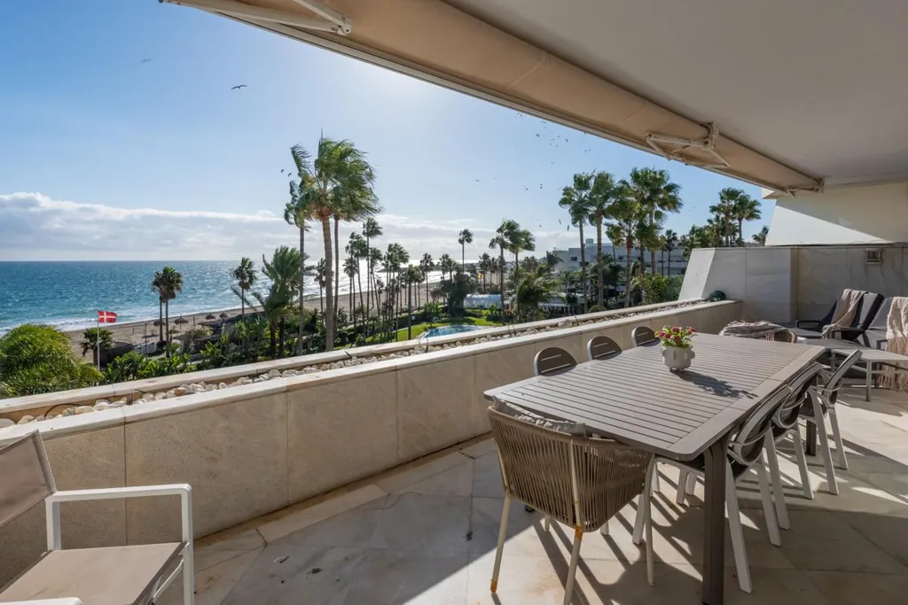 Terrasse - Duplex Penthouse with Sea Views in Puerto Banús