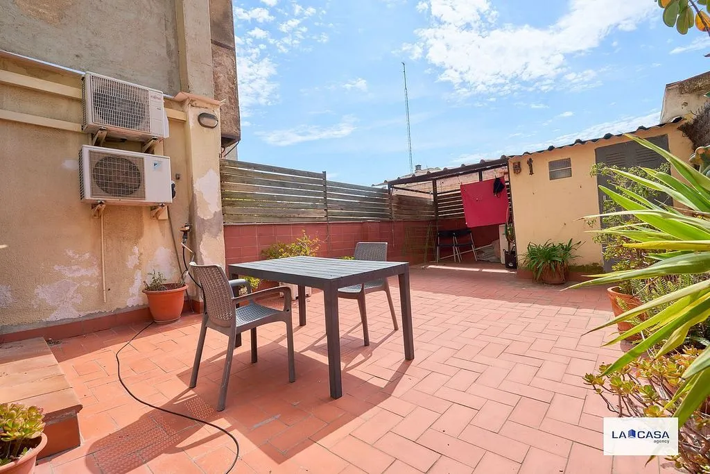 Terrasse - Apartment with Terrace in Creu Coberta