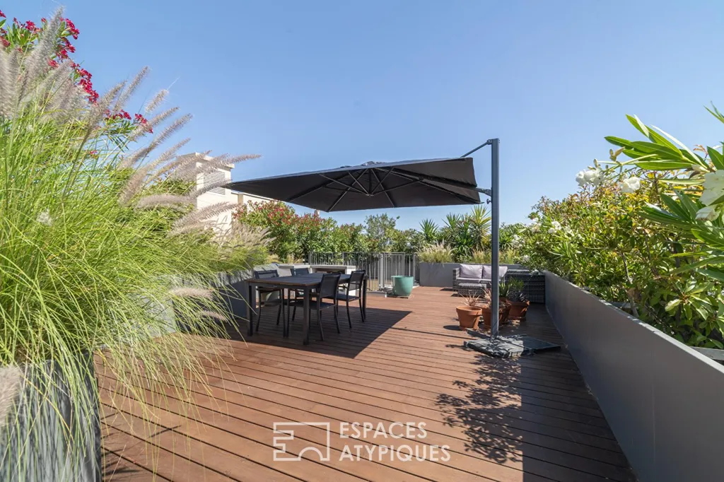 Terrazza - Rooftop Apartment with Sea View in Montpellier