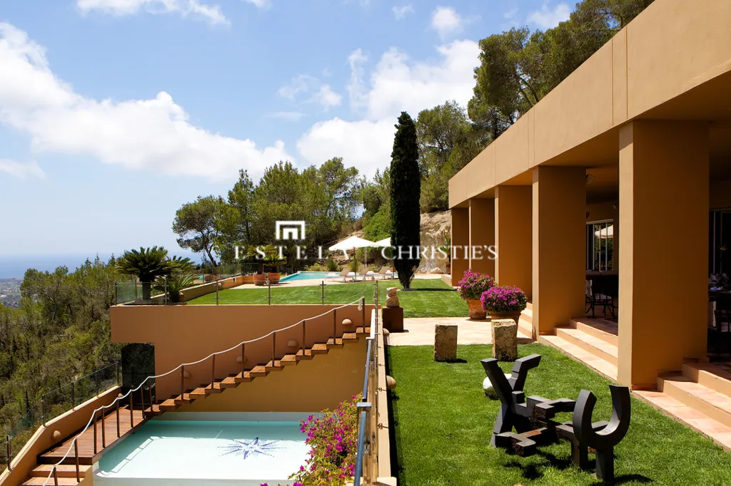 Piscine - Villa with Panoramic Views between Ibiza and San Jose