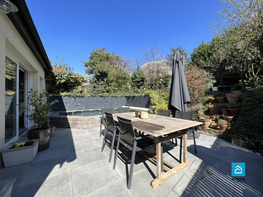 Terrasse - Maison de Charme avec Piscine à Wiwersheim