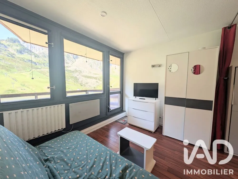 Camere da letto - Studio with South-Facing Balcony near La Mongie