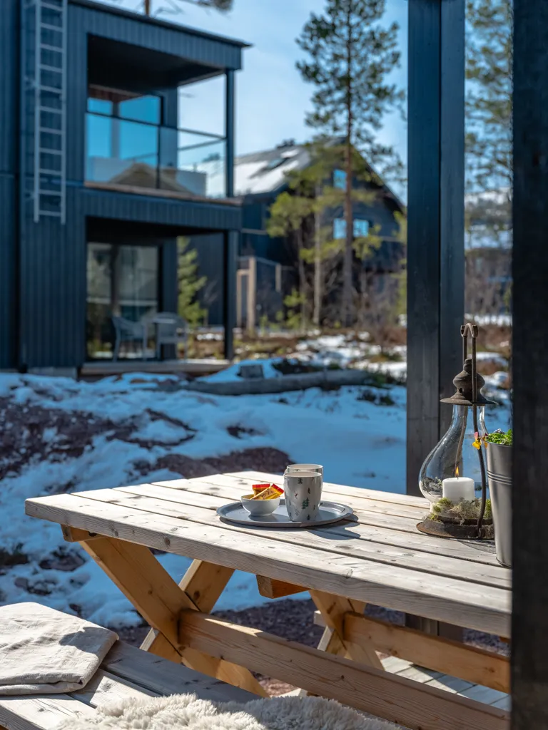 Terrass - Chalet with Ski Access in Stöten, Dalarna