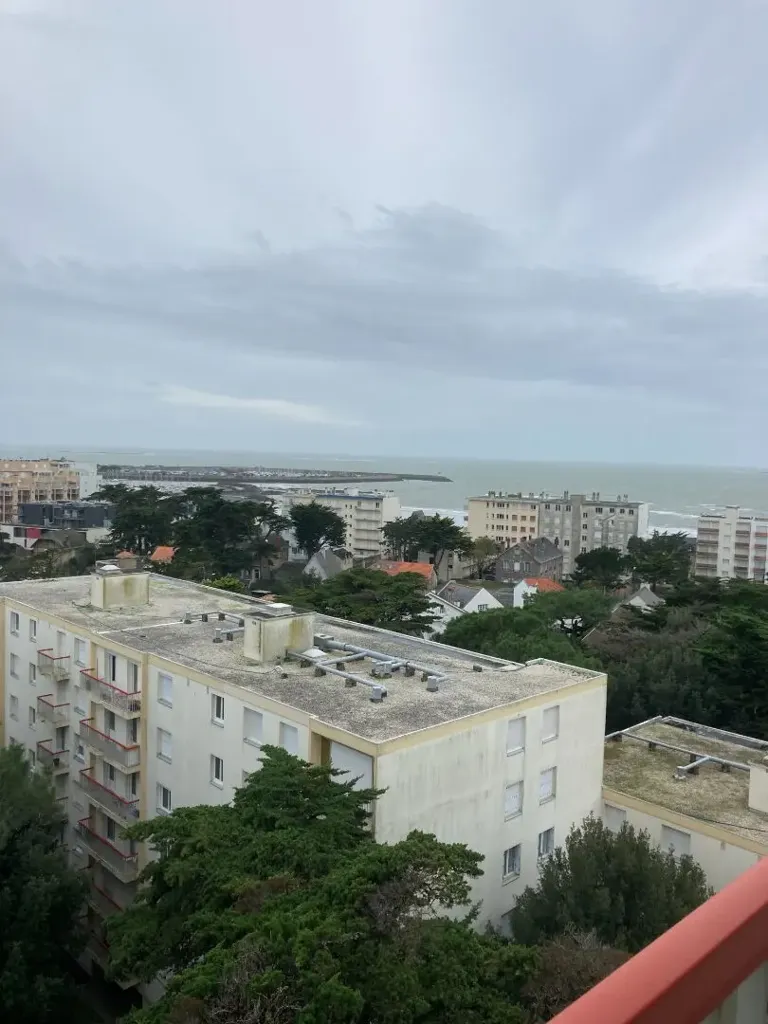 Balcon - Appartement avec Vue sur Mer à Pornichet