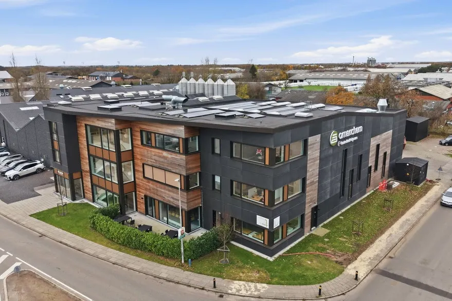 Vue aérienne - Industrial Property with Long Lease in Ribe