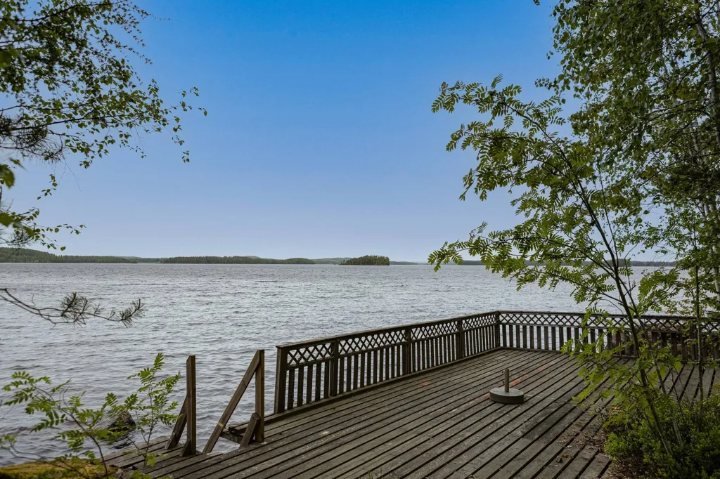 Terrasse - Farm with Lake Access in Granviksnäset