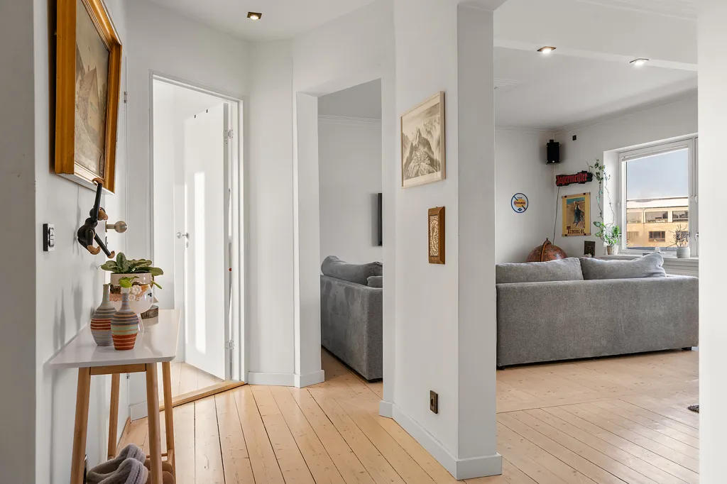 Hallway - 2-room apartment in Aalborg