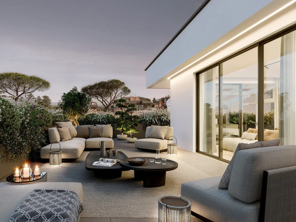 Terrass - Penthouse with 360 View in North Rome