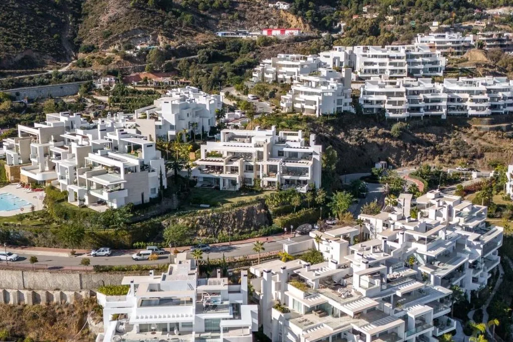 Vista aerea - Luxury Flat with Sea View in Ojén