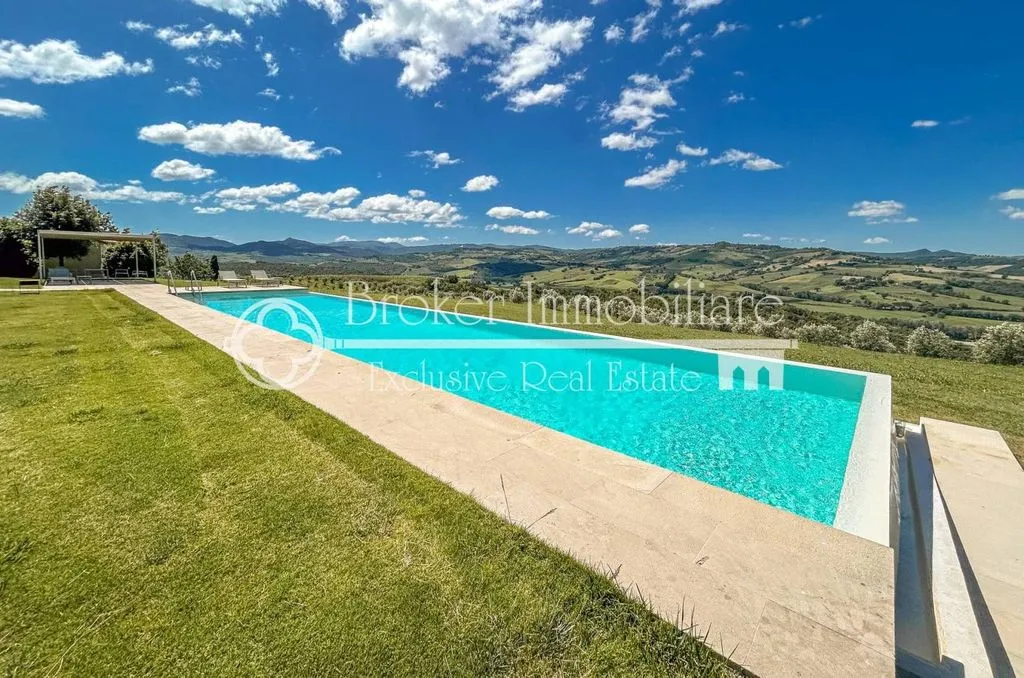 Piscine - Luxury Villa with Infinity Pool in Volterra, Tuscany