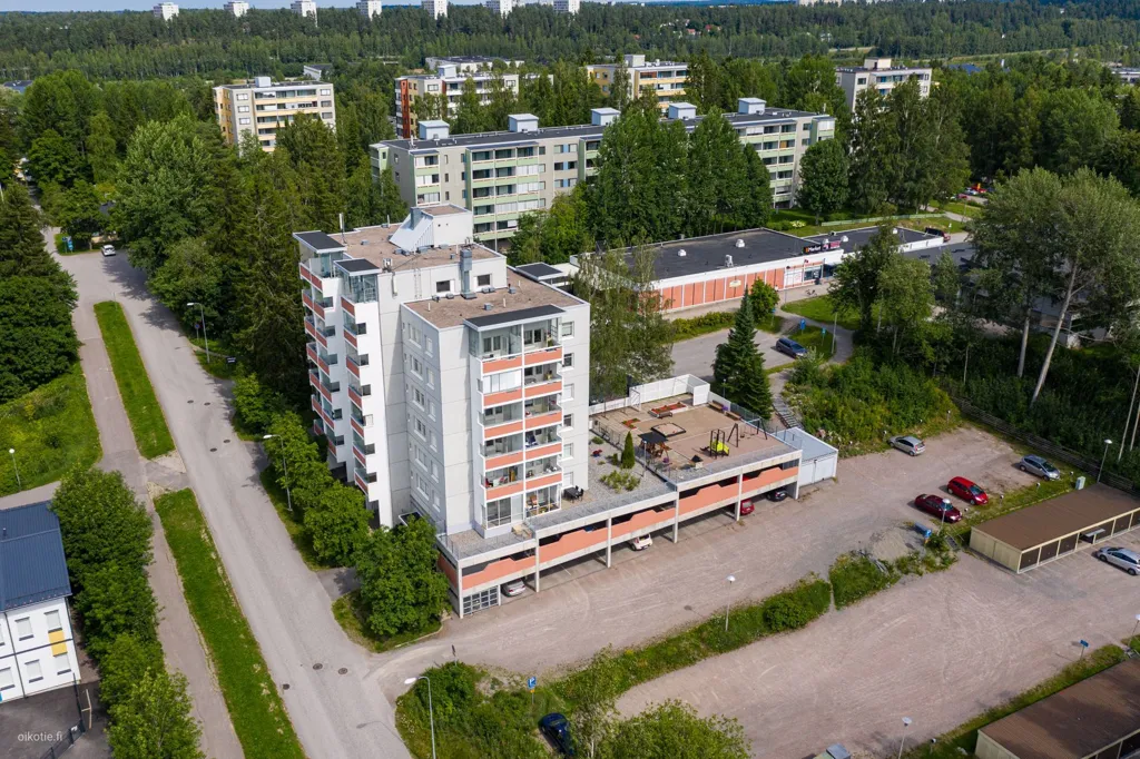 Vista aerea - 2-Bed Flat with Sauna in Saksala, Lahti