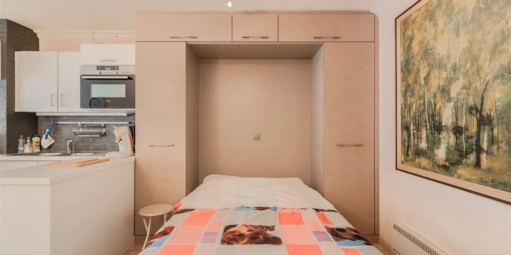 Camere da letto - Studio with Sleeping Nook in Middelkerke