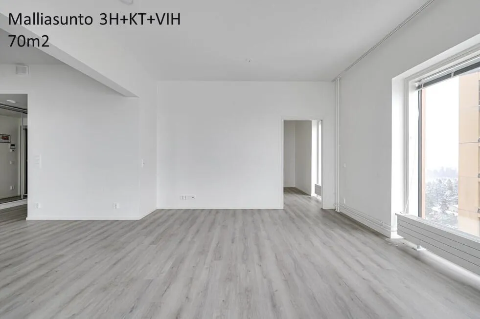 Elutuba - Modern Flat with Glazed Balcony in Aurinkolahti