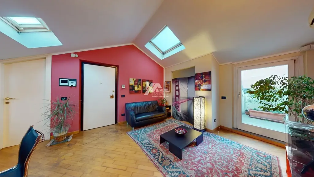 Rooms - Mansard Apartment with Terrace in Brescia Centre