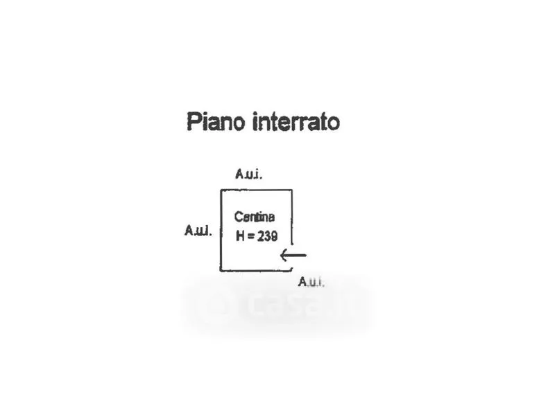Planimetria - Trilocale with Pool in Sirmione