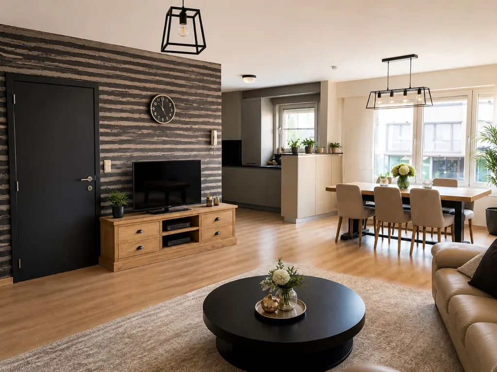 Séjour - Appartement avec Terrasse Sud à Mol