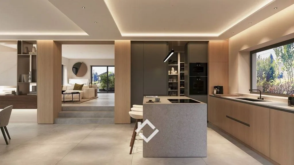 Köök - New Villa with Lake View in Comerio, Lombardy