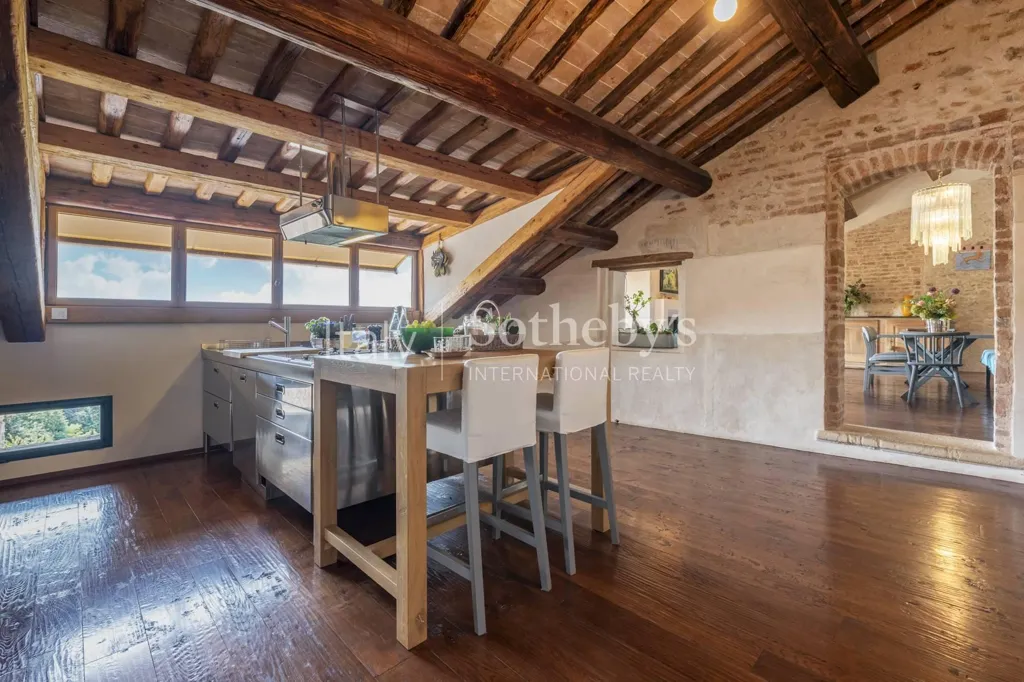 Salle à manger - Restored Attic Apartment with Panoramic Terrace in Asolo