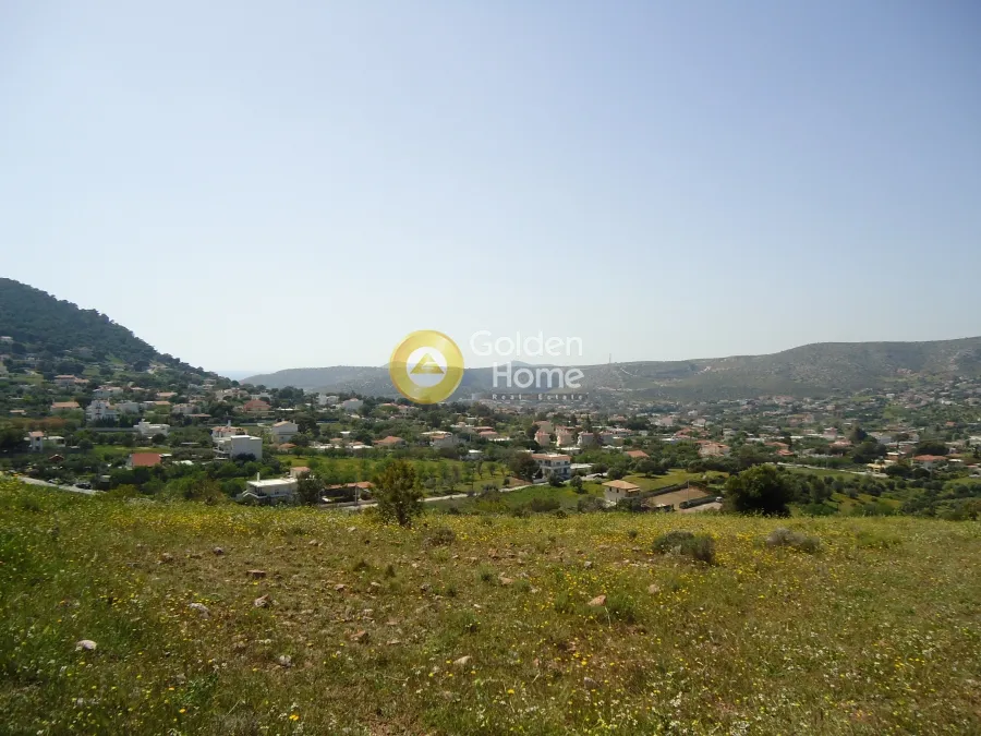 Giardino - Agricultural Plot with Sea and Mountain Views in Koropi