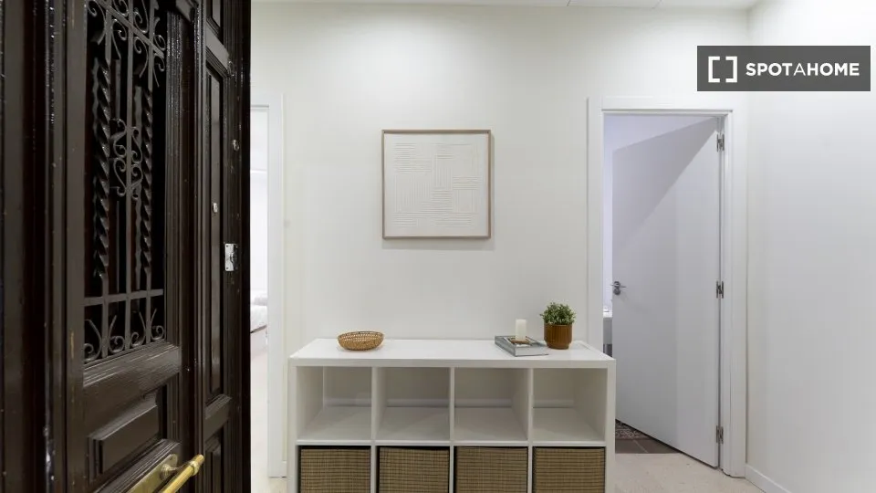 Entrée - Shared Room with Kitchen in Arapiles, Madrid