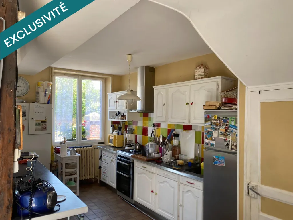 Cuisine - Maison en Pierres avec Jardin à La Bazoque
