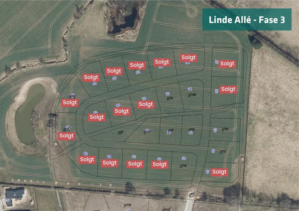 Vista aerea - Year-Round Plot with 5G Coverage in Ringe