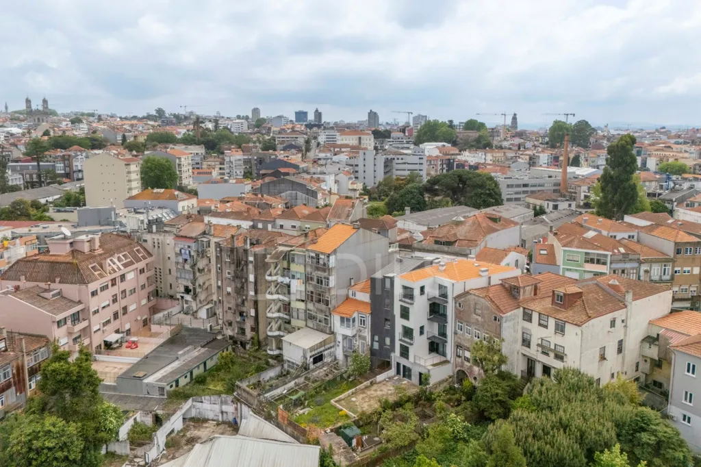 Vue aérienne - Apartment with Garden in Porto Centre
