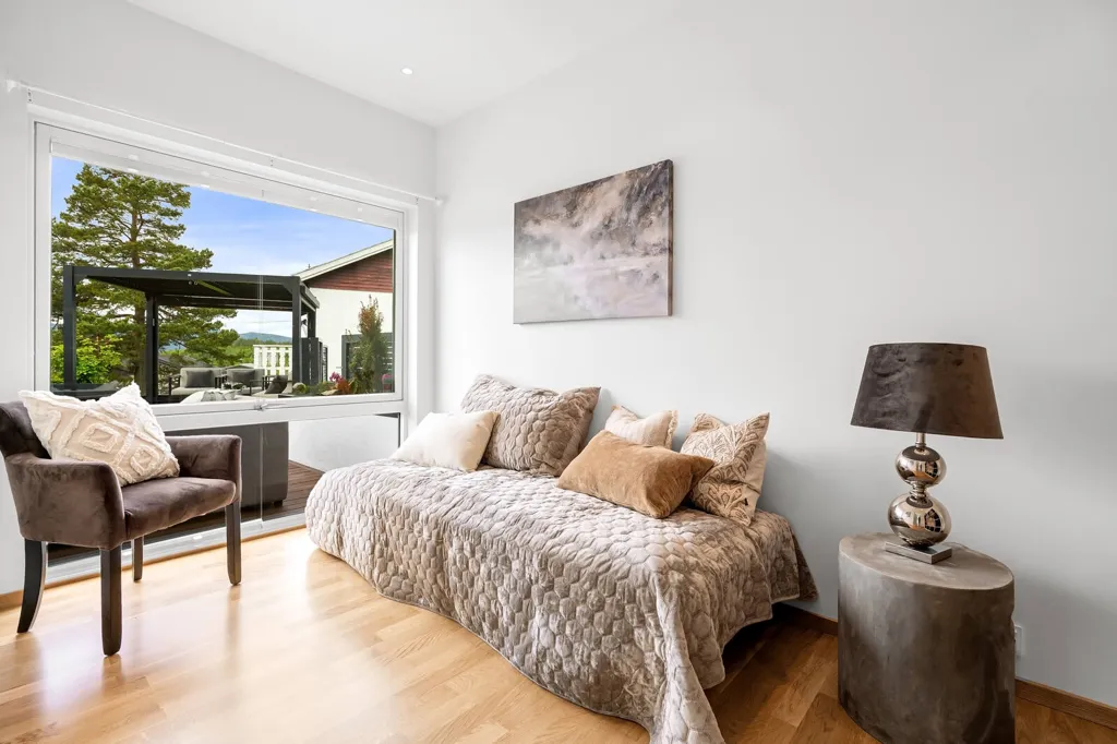 Séjour - Modern Villa with Pool in Lier